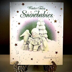 NWT DEPT 56 1st Edition Book "Winter Tales of the Snowbabies" Collectibles